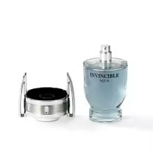 Invincible Aqua - Eau de Parfum et Notes aquatiques woody, Spray de parfum d'océan frais